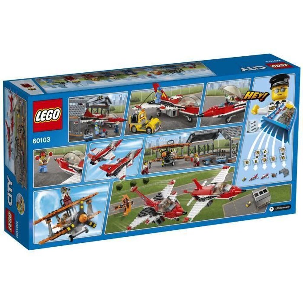 Lego Le spectacle a&eacute;rien 60103 Jeux / jouets