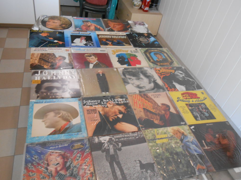 vinyles de johnnyy hallyday CD et vinyles