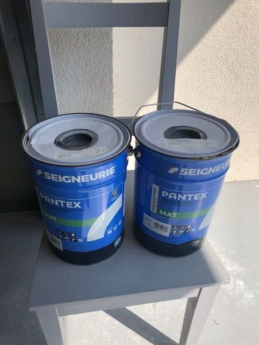 2 pots de 5 L peinture professionnelle La Seigneurie Décoration