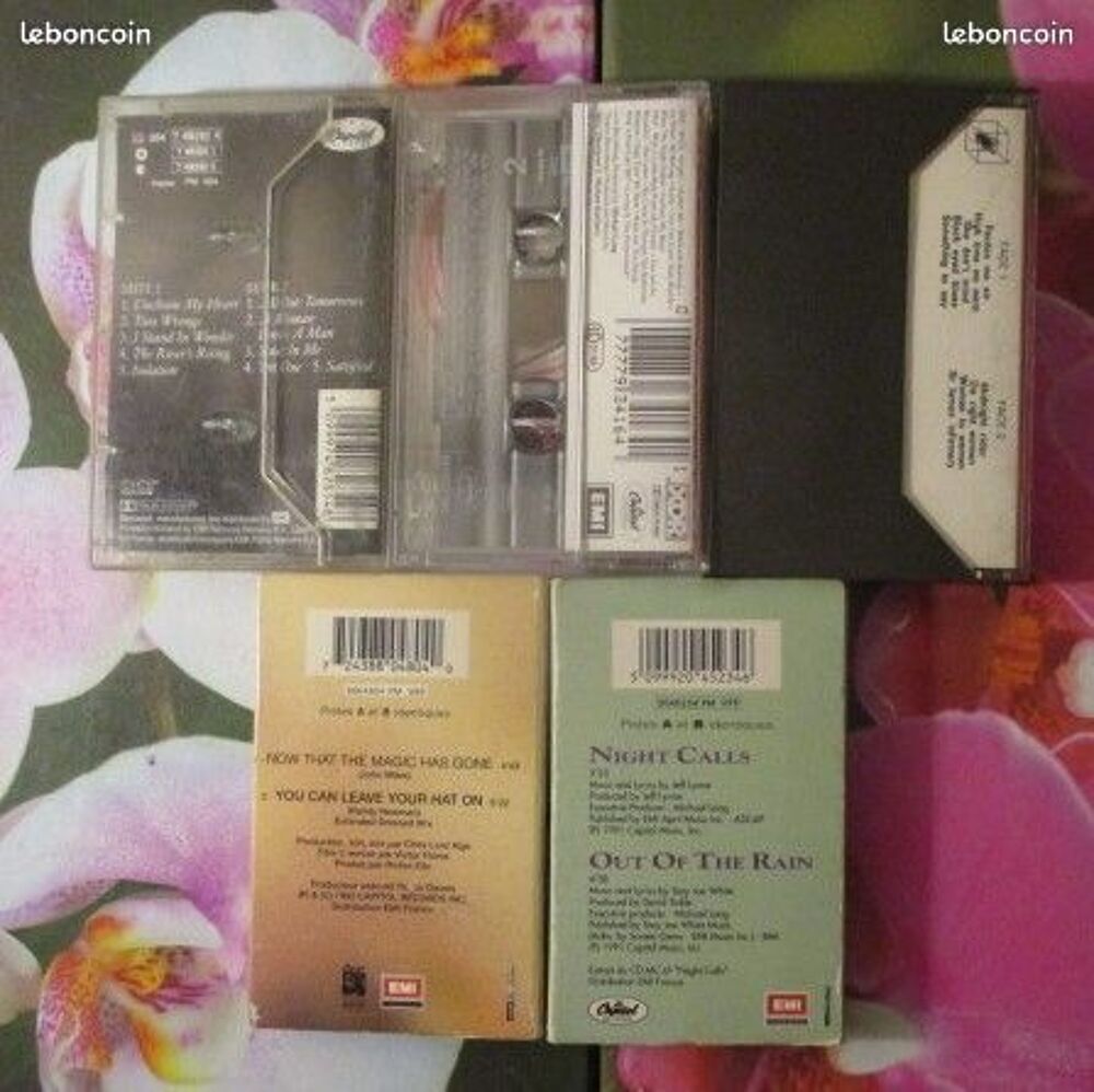 Cassette audio Joe Cocker 
CD et vinyles