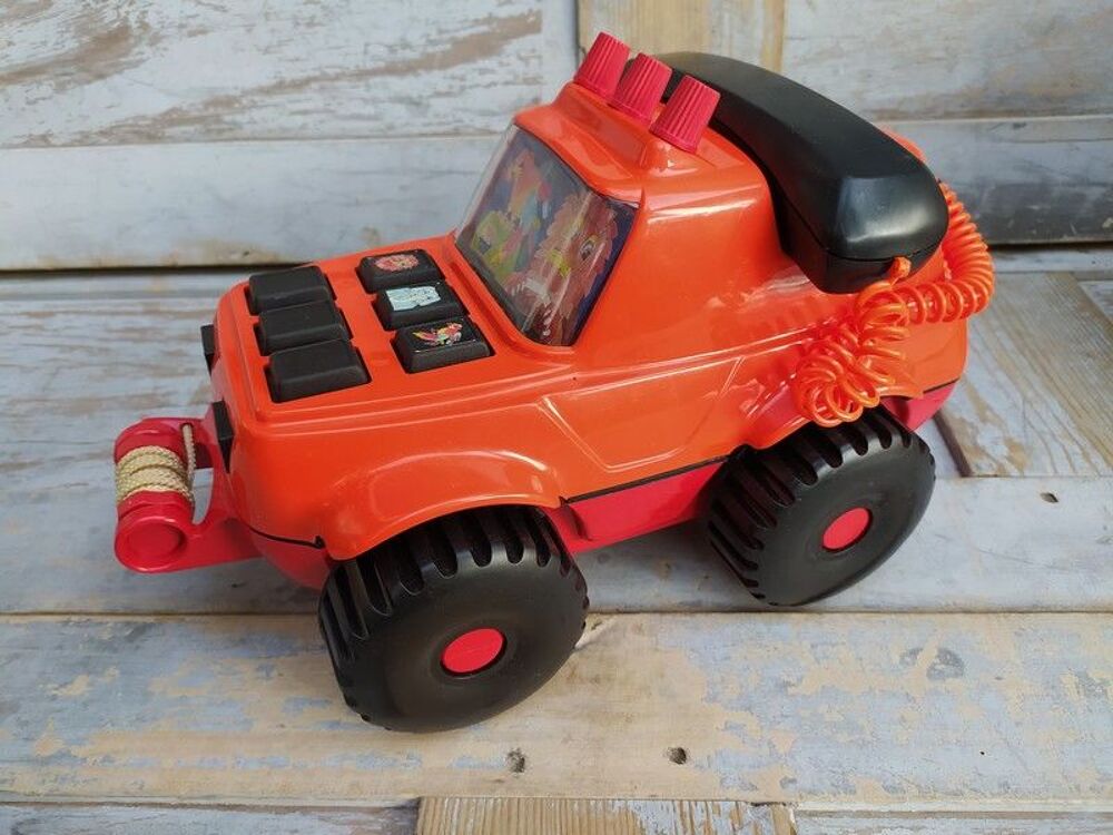 Jouet Vintage Smoby Auto Safari Ann&eacute;es 70/80 