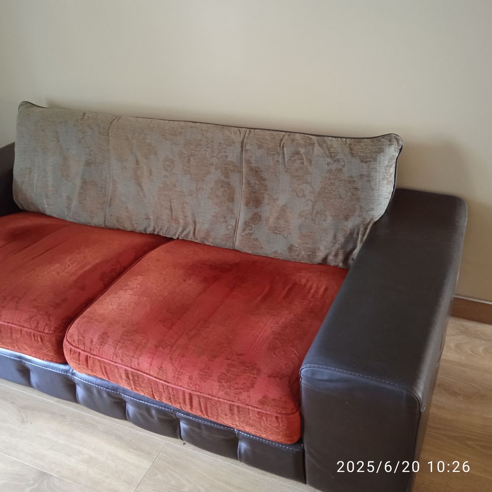 CANAP&Eacute; TISSU/CUIR Meubles