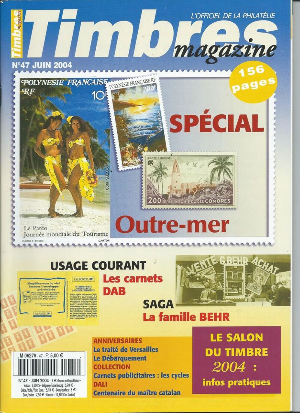 Revues " TIMBRES MAGAZINE" 
