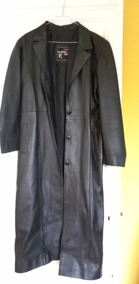 Manteau long en cuir vritable ATLANTIQUE CUIR 150 Touques (14)