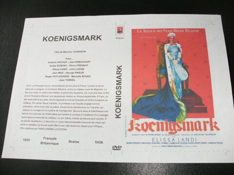 Film :   Koenigsmark   35 Saint-Mdard-en-Jalles (33)