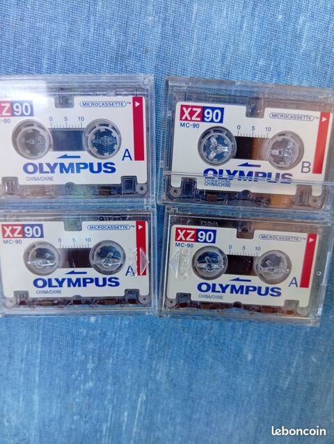 Lot de 4 mini-cassettes audio 90 mn Grisolles (82)