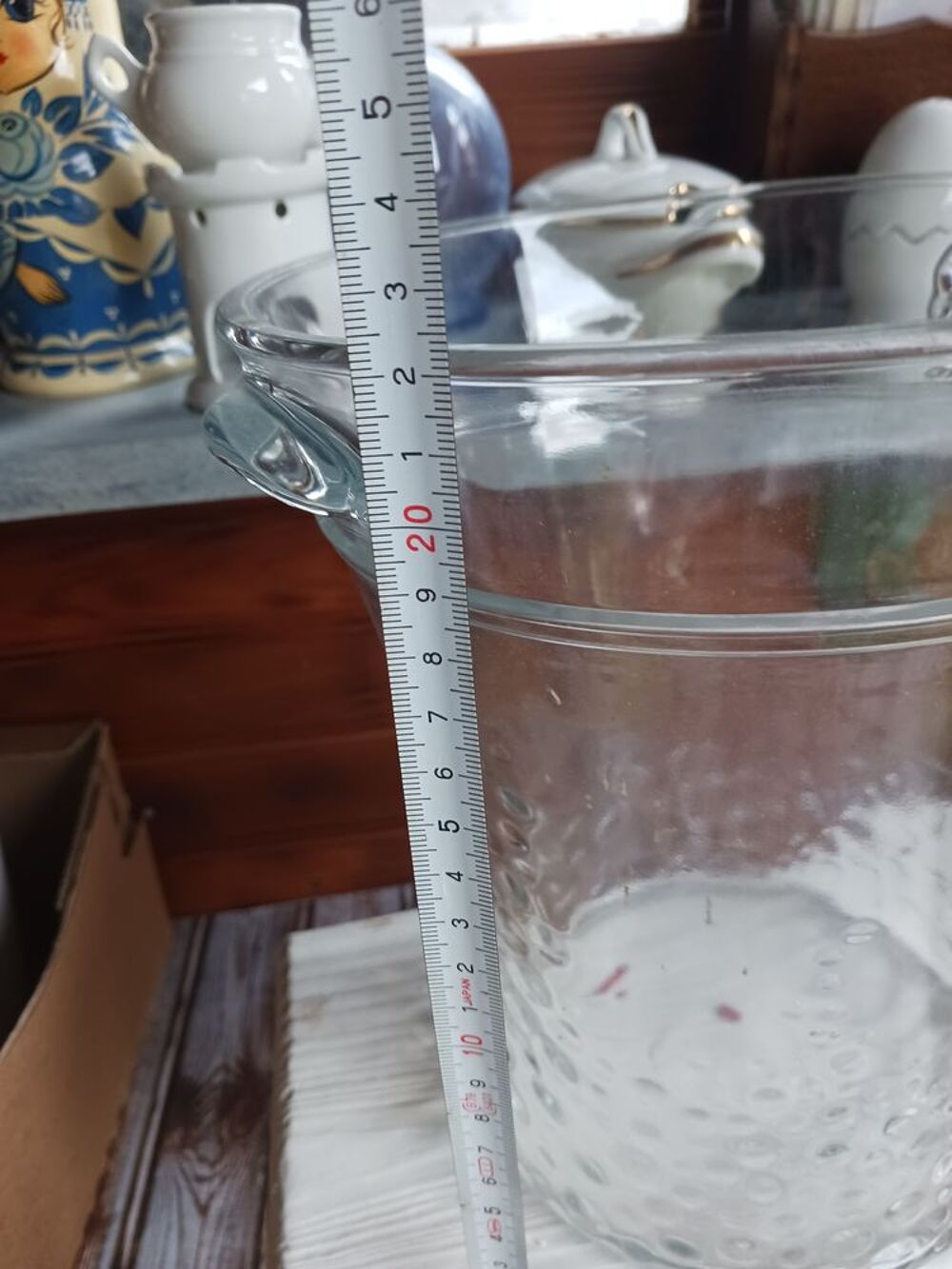 Bol en Verre Transparent &agrave; Motifs 