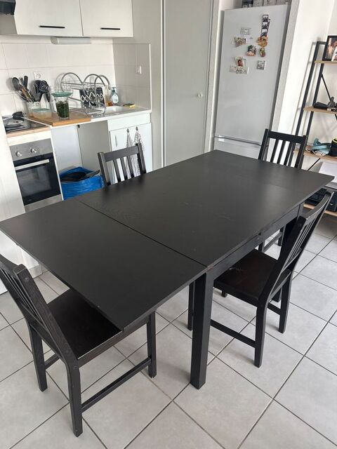 Table   manger extensible + 4 chaises 50 Toulouse (31)