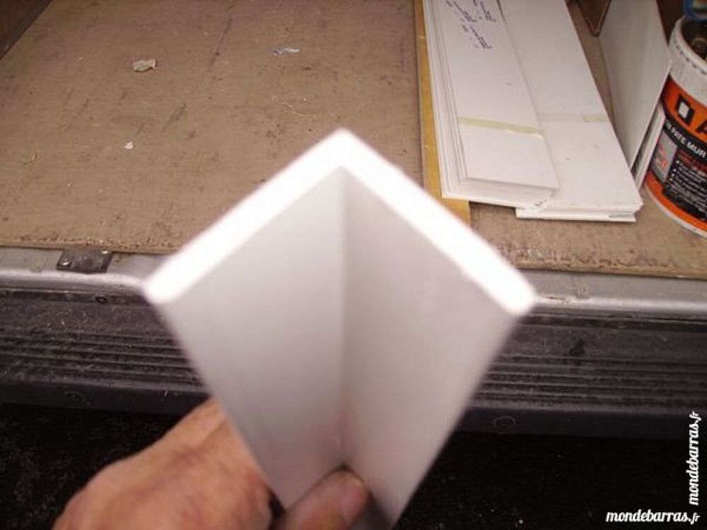 Bandes de PVC blanche Bricolage