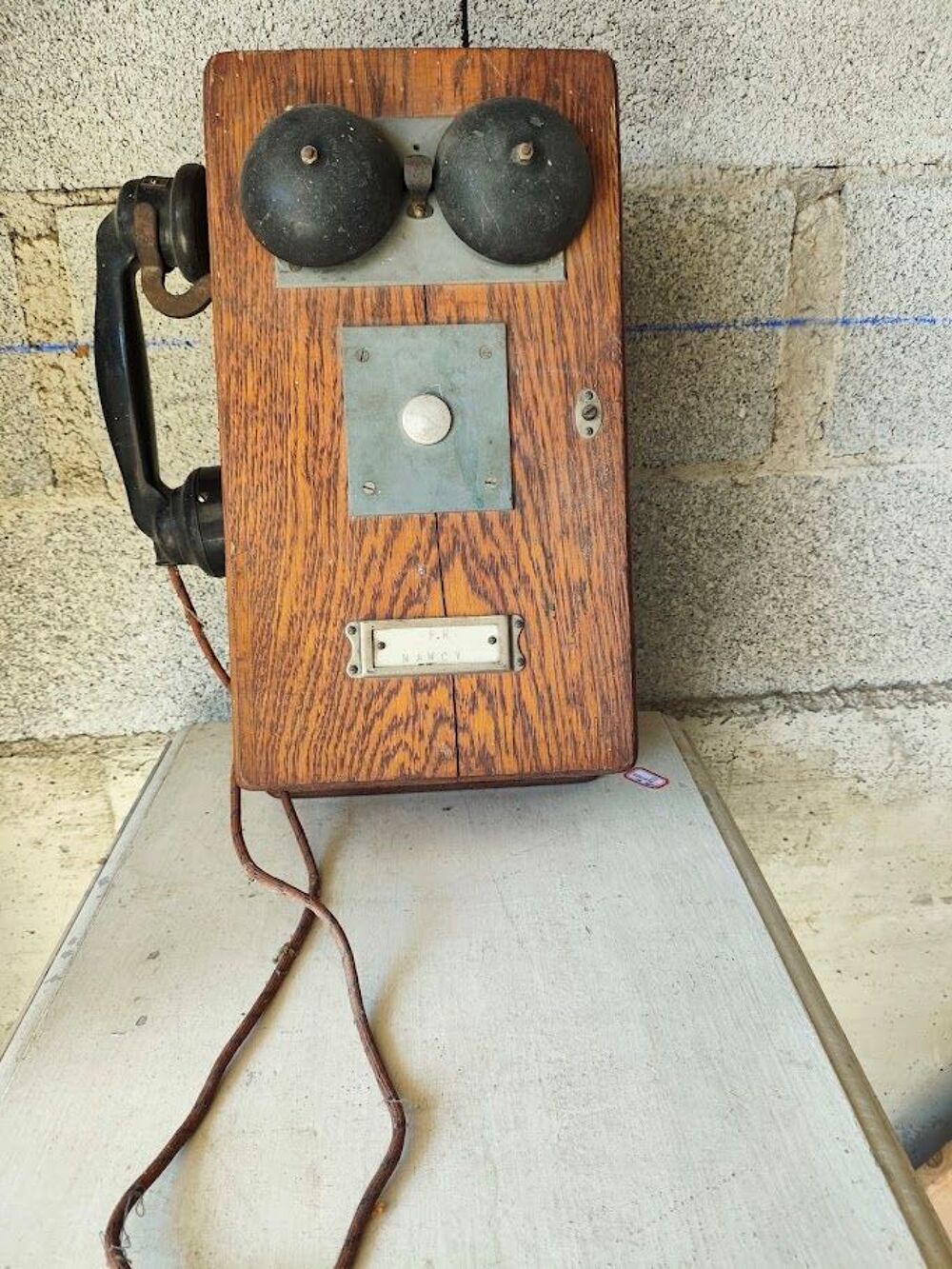 t&eacute;l&eacute;phone mural Décoration