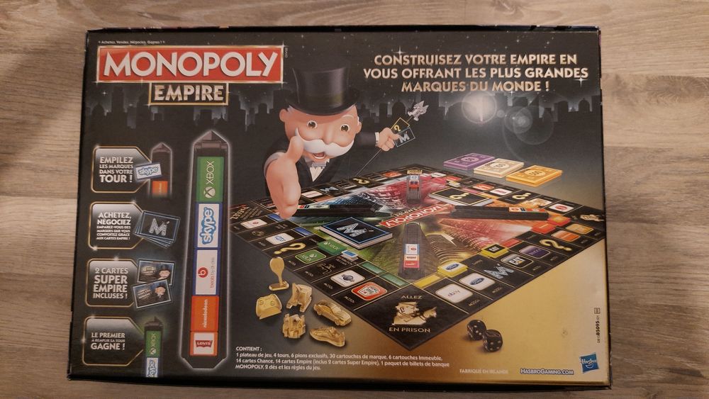 Monopoly Empire ? Jeu de Soci&eacute;t&eacute; Version Fran&ccedil;aise Jeux / jouets