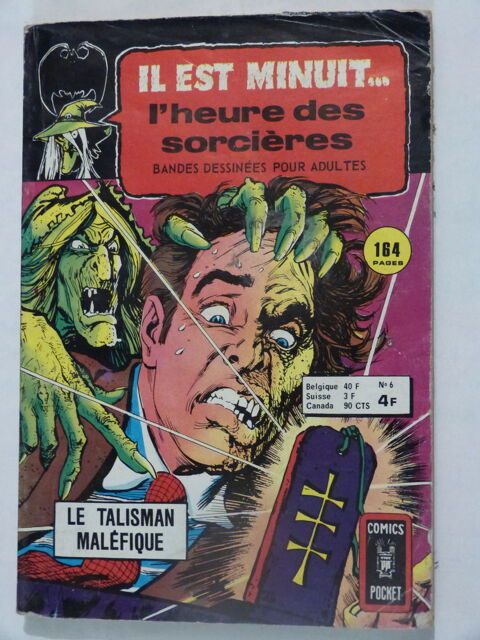 BD IL EST MINUIT L HEURE DES SORCIERES N� 6 4 Brest (29)