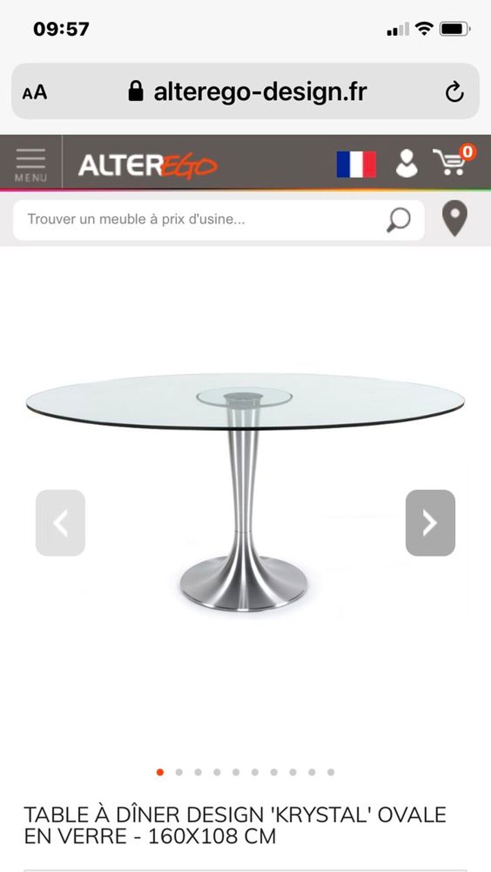 Ensemble salle &agrave; manger Meubles
