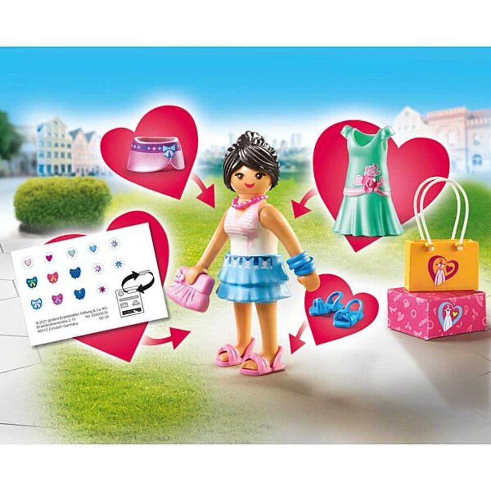 PLAYMOBIL 70596 CITY LIFE Figurine mode pour fille. Jeux / jouets