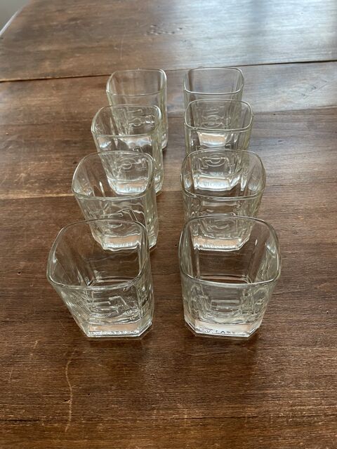 Lot de 8 verres  whisky label 5 10 Saint-Eutrope-de-Born (47)