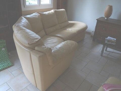 canap� d angle en cuir 3  places 150 Cherisy (28)