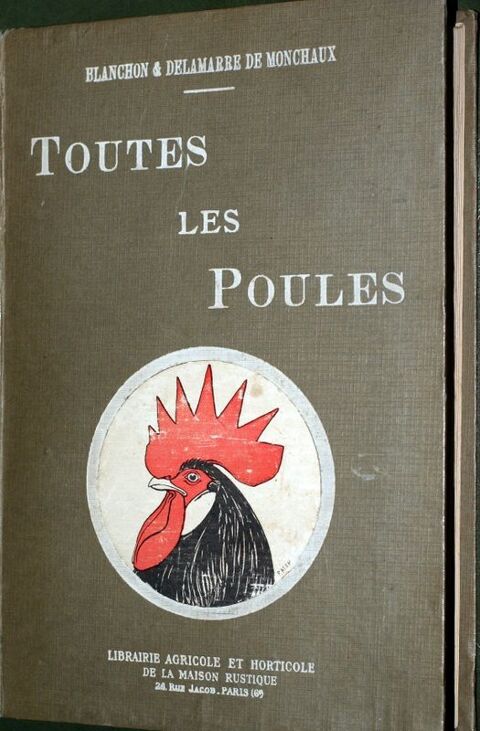 Toutes les poules 1924 rare 315 Montcy-Notre-Dame (08)