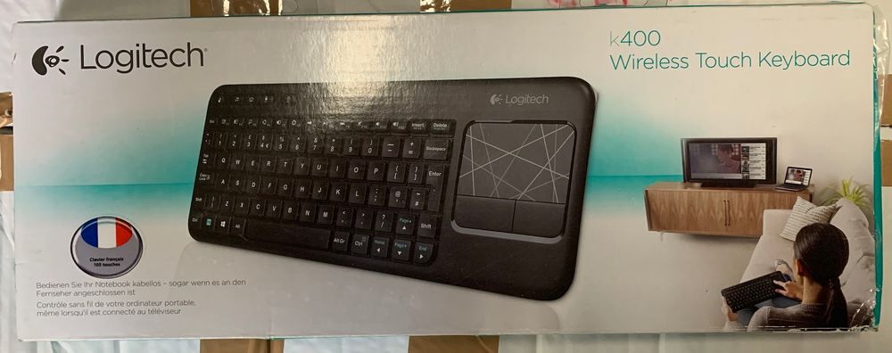 Clavier sans fil Logitech K400 avec PAD Matériel informatique