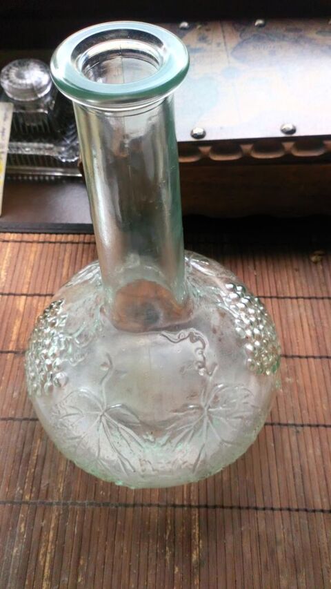 ANCIENNE XXÈME CARAFE à décanter le vin en verre  12 Battrans (70)