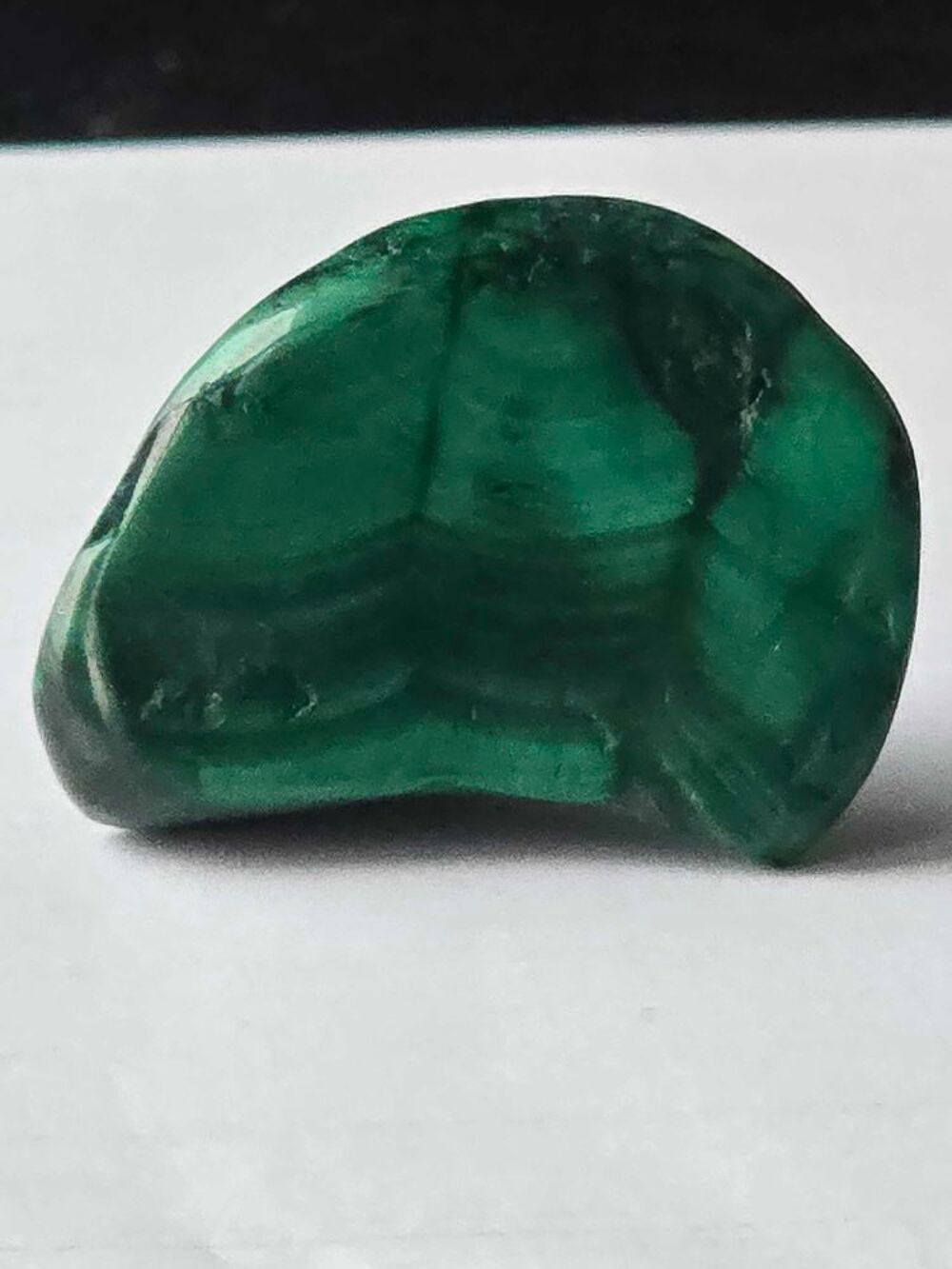 Pierre Malachite Naturelle Polie 53g Katanga RDC-Min&eacute;ral de Collection 