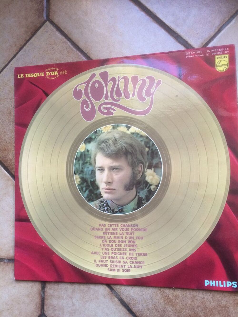 Vinyle 33 tours Johnny Hallyday / bien/ CD et vinyles