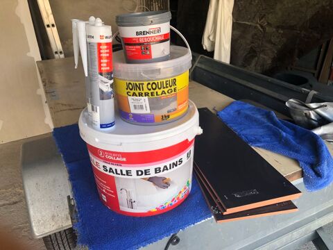 lot de matériel faïence/placo/joint fin de chantier 20 Neuillé (49)