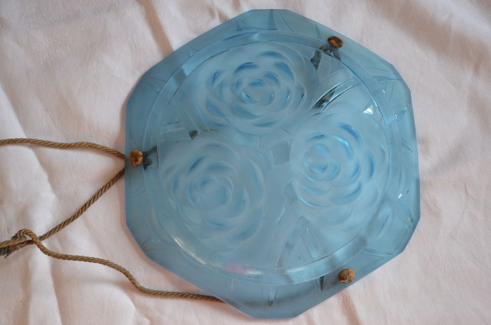 LUSTRE VASQUE ART DECO Décoration
