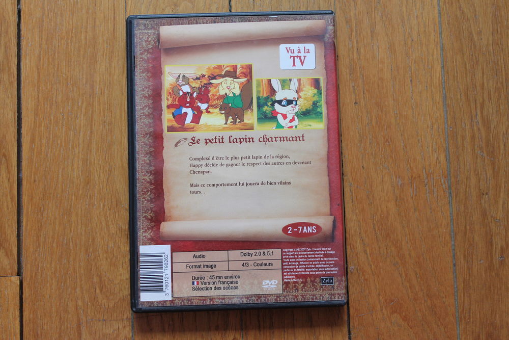 DVD ENFANT, HAPPY LE PETIT LAPIN DVD et blu-ray