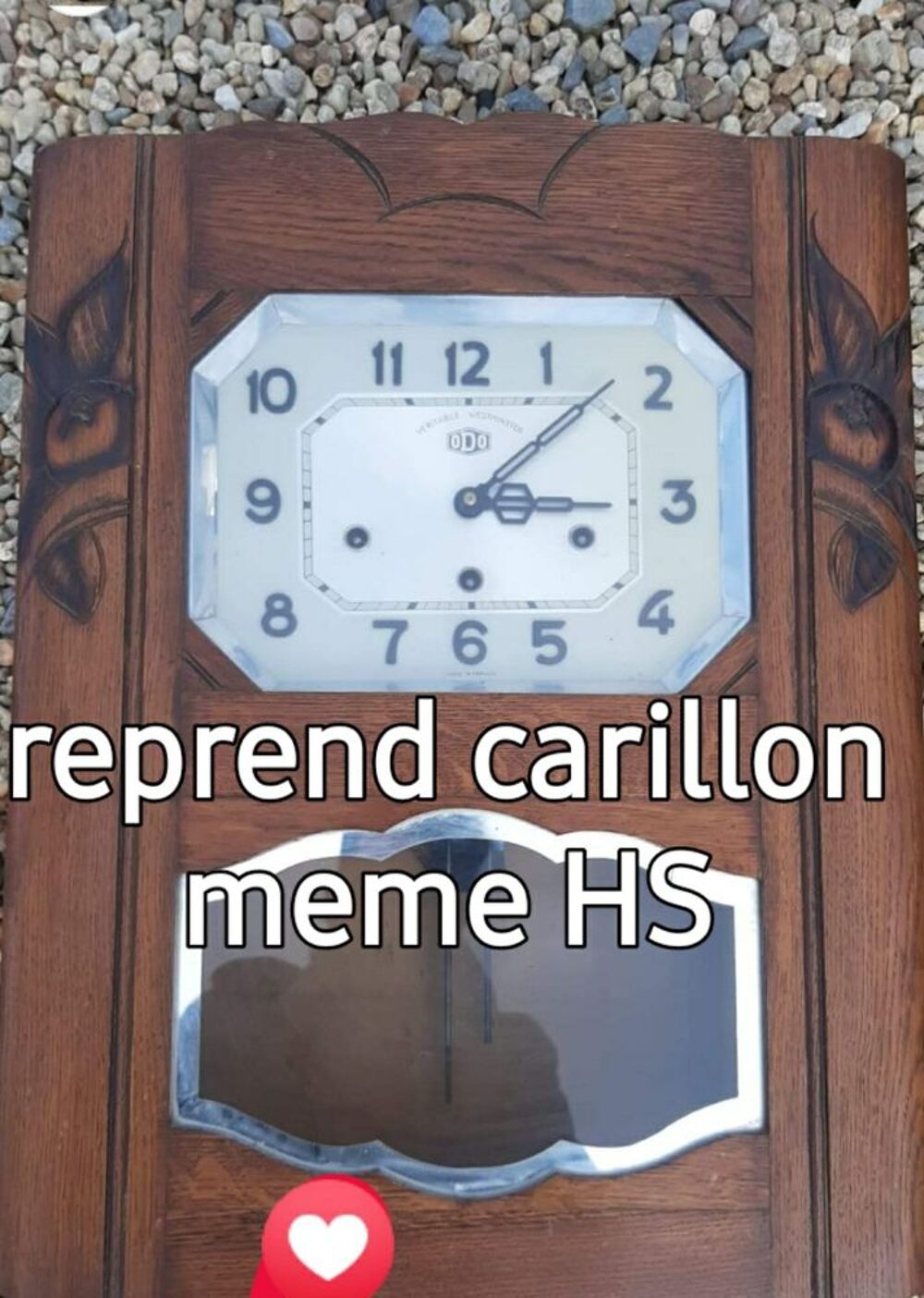 recherche tout type d'horloge 