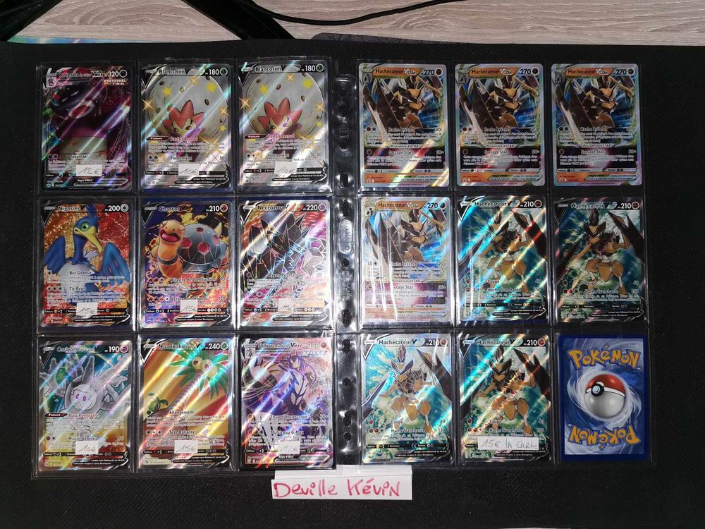 5.Cartes Pok&eacute;mon Ultra Rare Secret, Full Art, Tg,Alternative Jeux / jouets