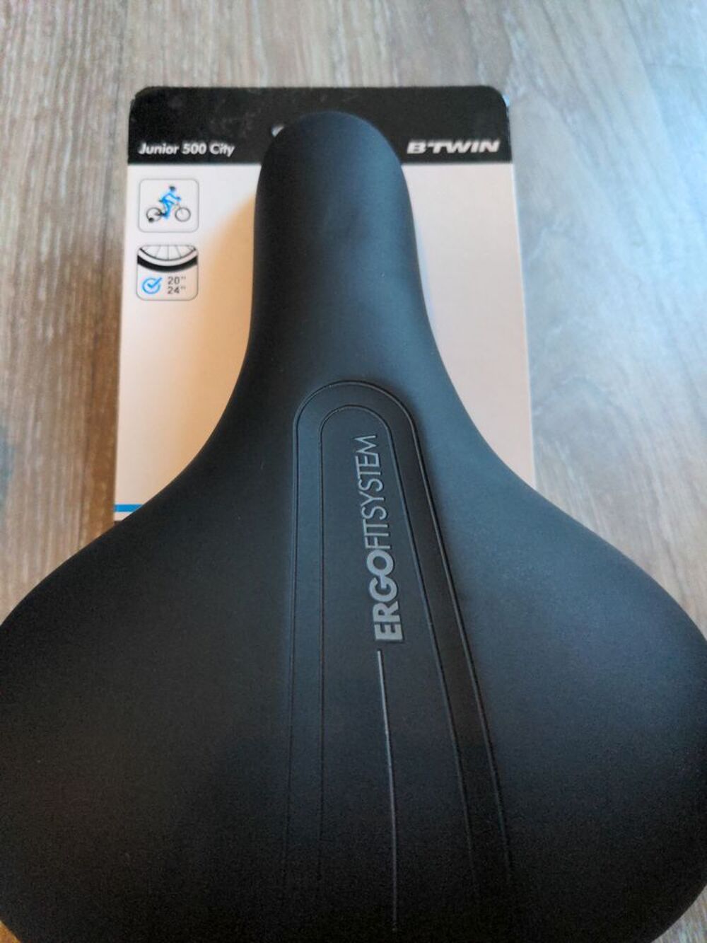 Selle de v&eacute;lo ergonomique - Noir et Cadenas v&eacute;lo Vélos