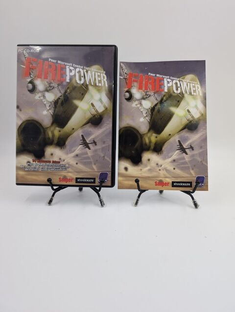 Jeu PC Fire Power en boite, complet 8 Vulbens (74)
