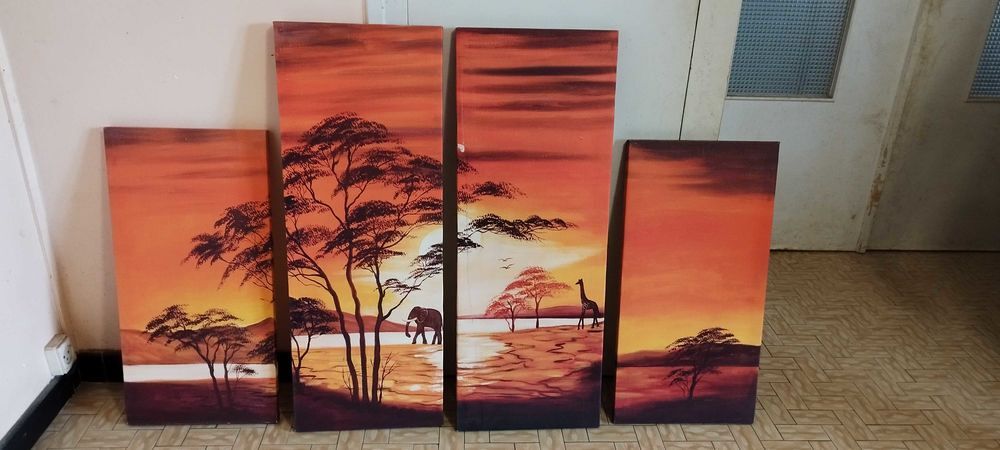 tableau savane Dcoration