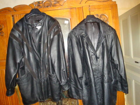 veste en cuir en bon état 10 Izeure (21)