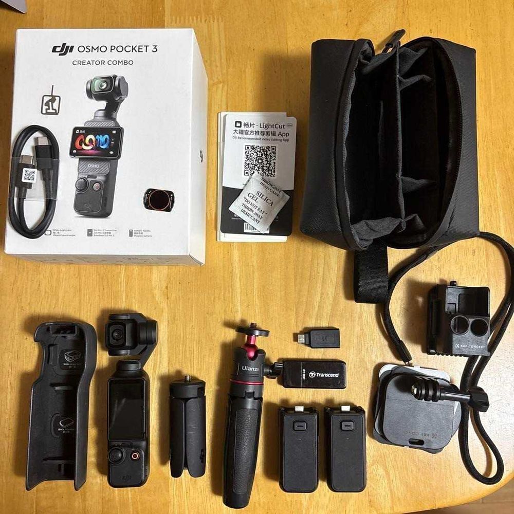 DJI+OSMO+POCKET+3+pack+combo+creator Photos/Video/TV