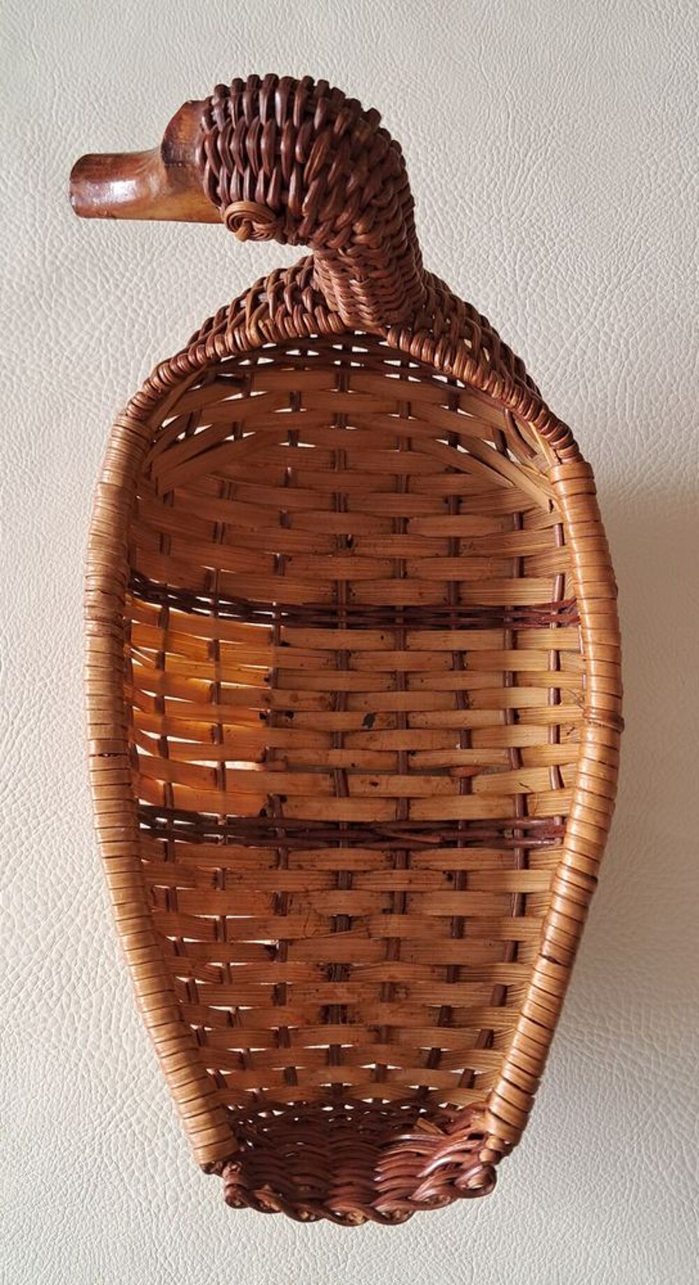 panier &agrave; pain pani&egrave;re corbeille en rotin et osier tress&eacute; Décoration