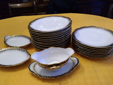 Vaisselle porcelaine Louis Bourgeois 175 Franconville (95)