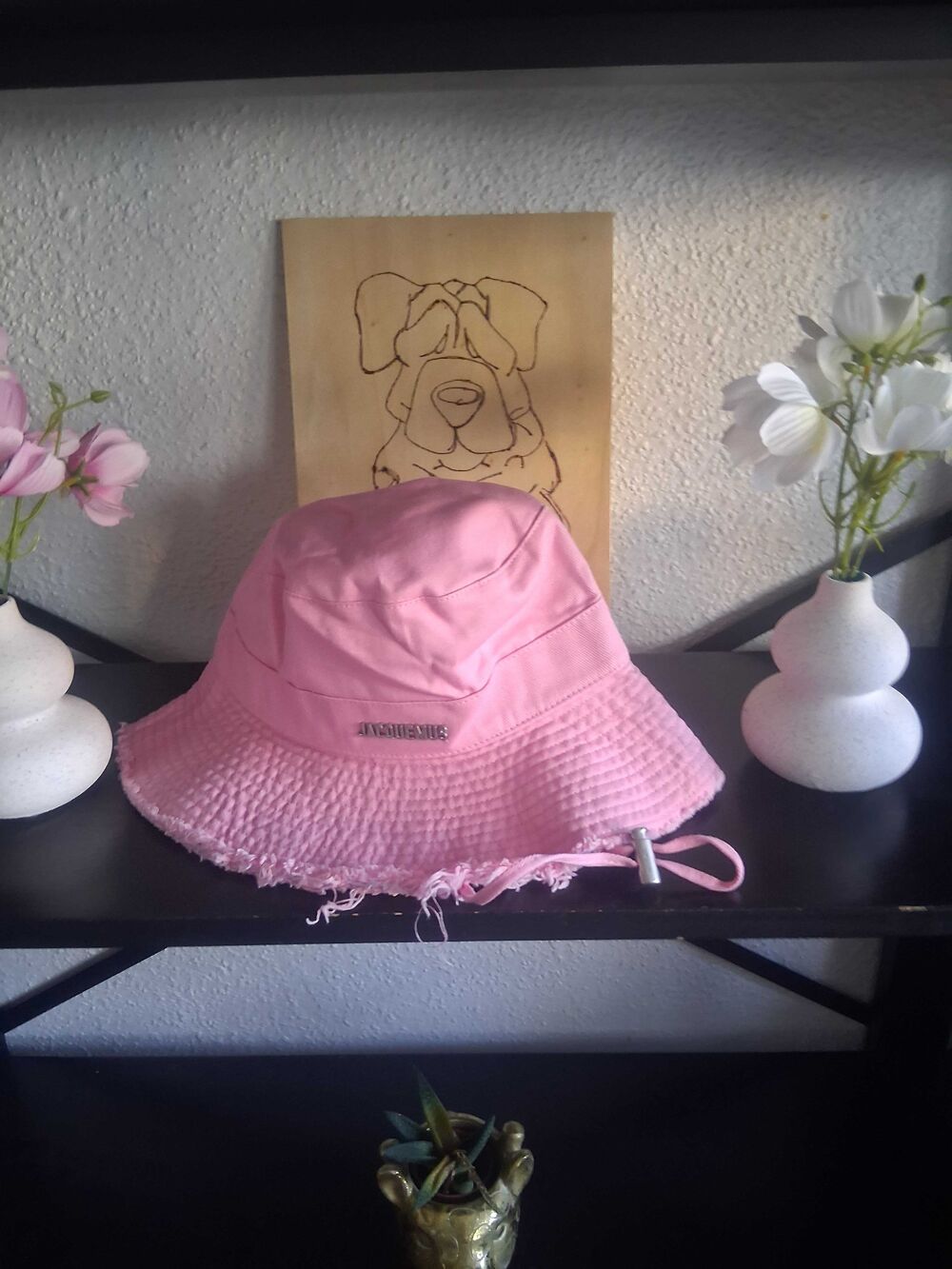 Bob jacquemus rose Maroquinerie