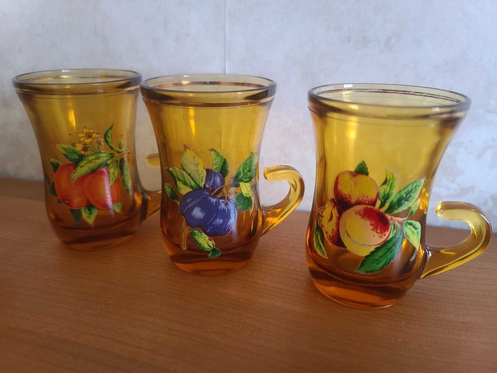 service &agrave; liqueurs Décoration