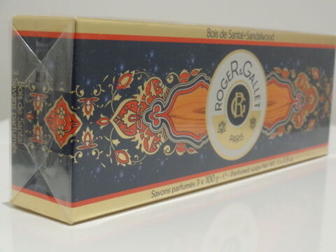 Coffret ancien de savons parfums (3 x100 gr) Roger Gallet 17 Enghien-les-Bains (95)