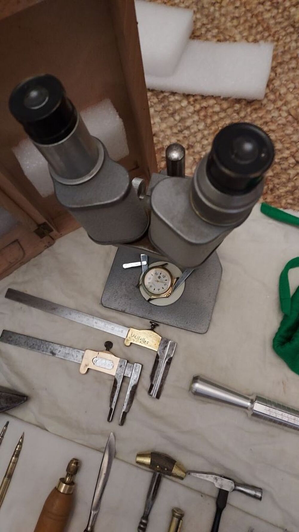 outils ancien bijoutier 
