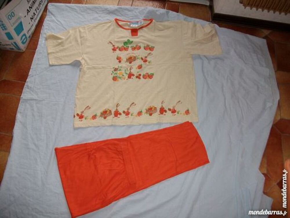 Pyja-short Taille 40/42 et Pyjama neuf T.XL Vêtements
