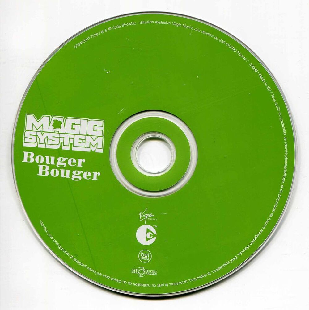 CD, Magic System, Bouger Bouger CD et vinyles