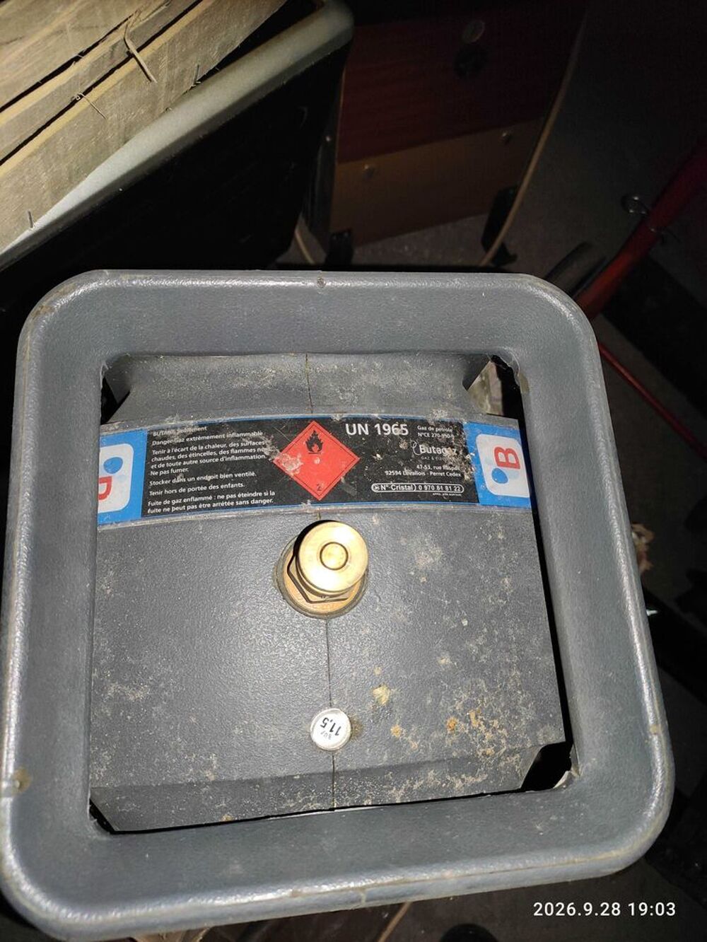 bouteille cube vide Electroménager
