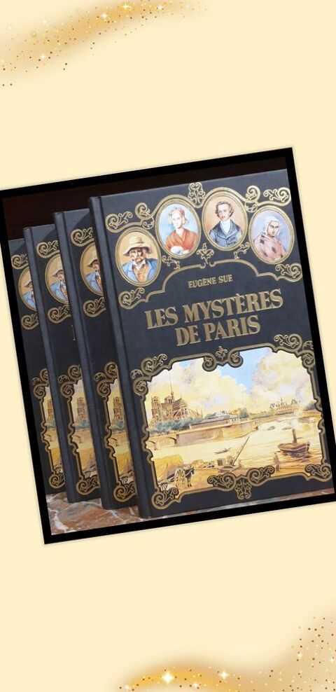Les mystres de paris - les 4 tomes format rombaldi 75 Vence (06)