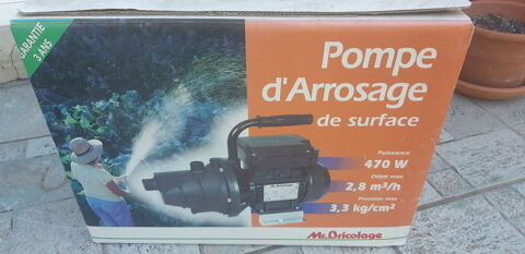 Pompe d'arrosage de surface 470W 70 Arreau (65)