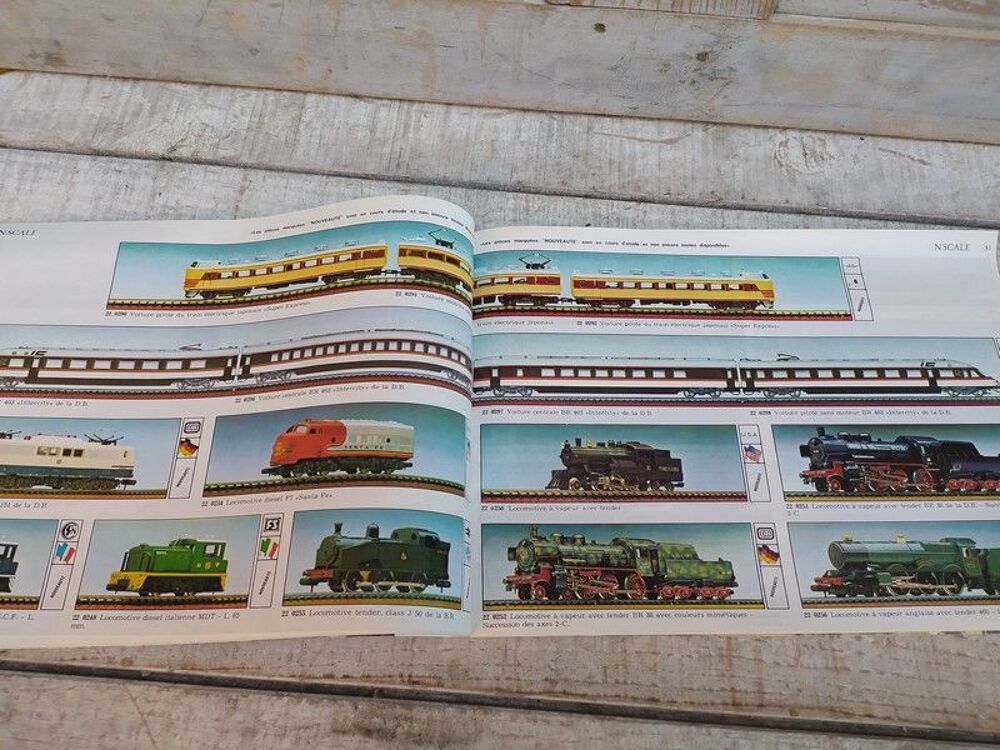 Guide Complet des Chemins de Fers Miniatures Lima 1978/1979 