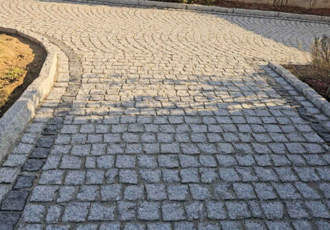 Pose de Pavé Granit Portugal 100 78630 Orgeval