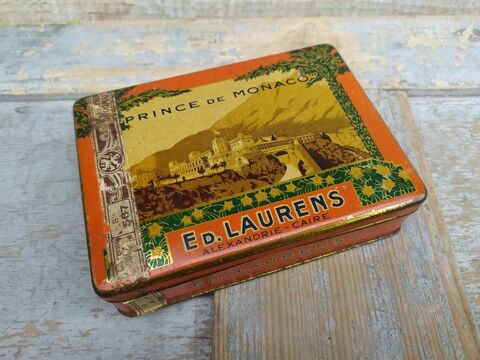 Bo�te Cigarettes ED LAURENS Prince de Monaco Caire �gypte  30 Loches (37)