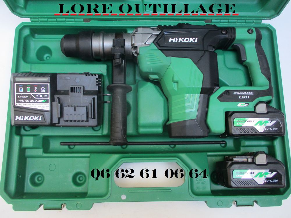 HIKOKI DH36DMA - Perforateur SDS Max Bricolage